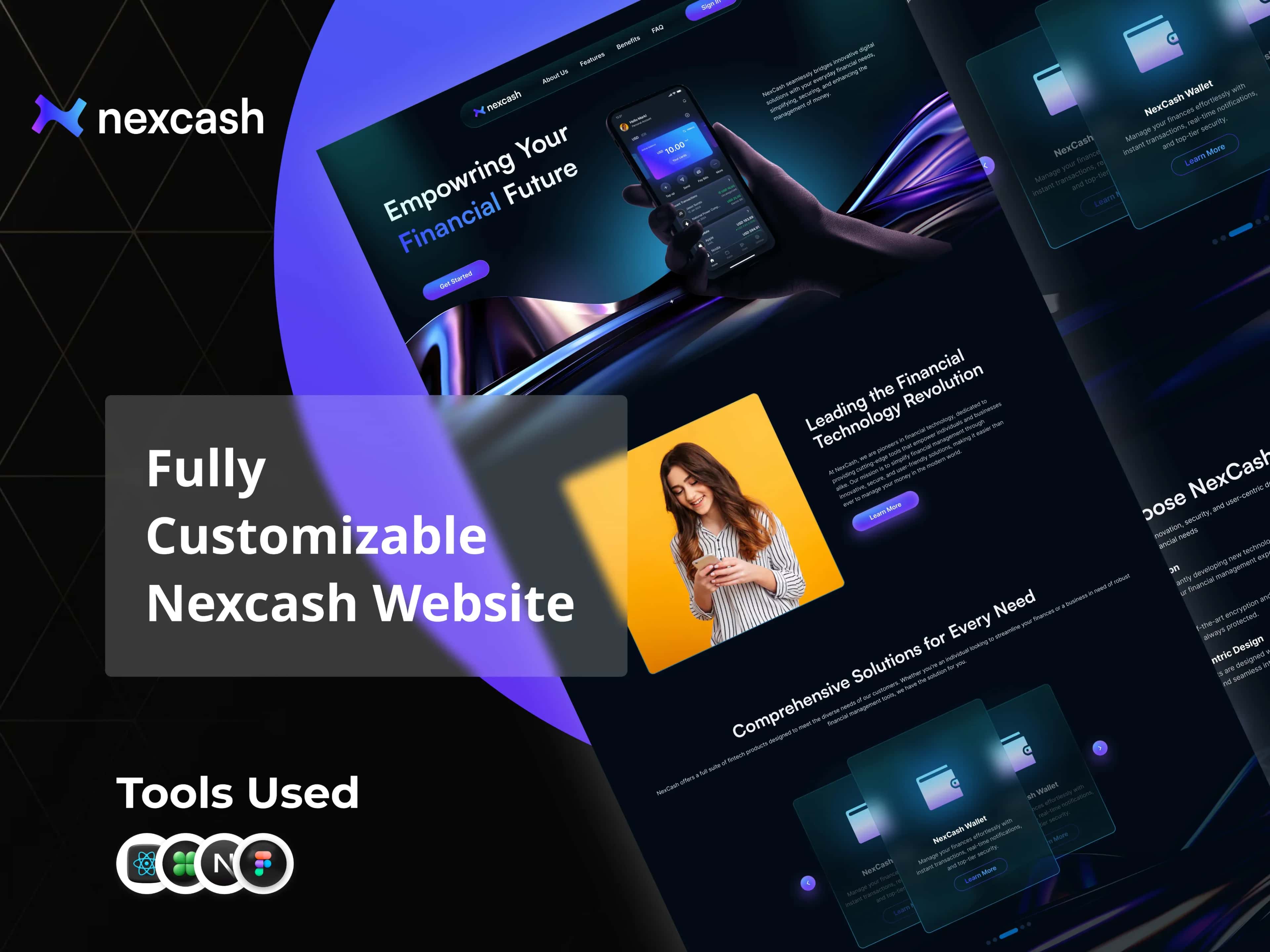 NexCash — FinTech Financial Platform