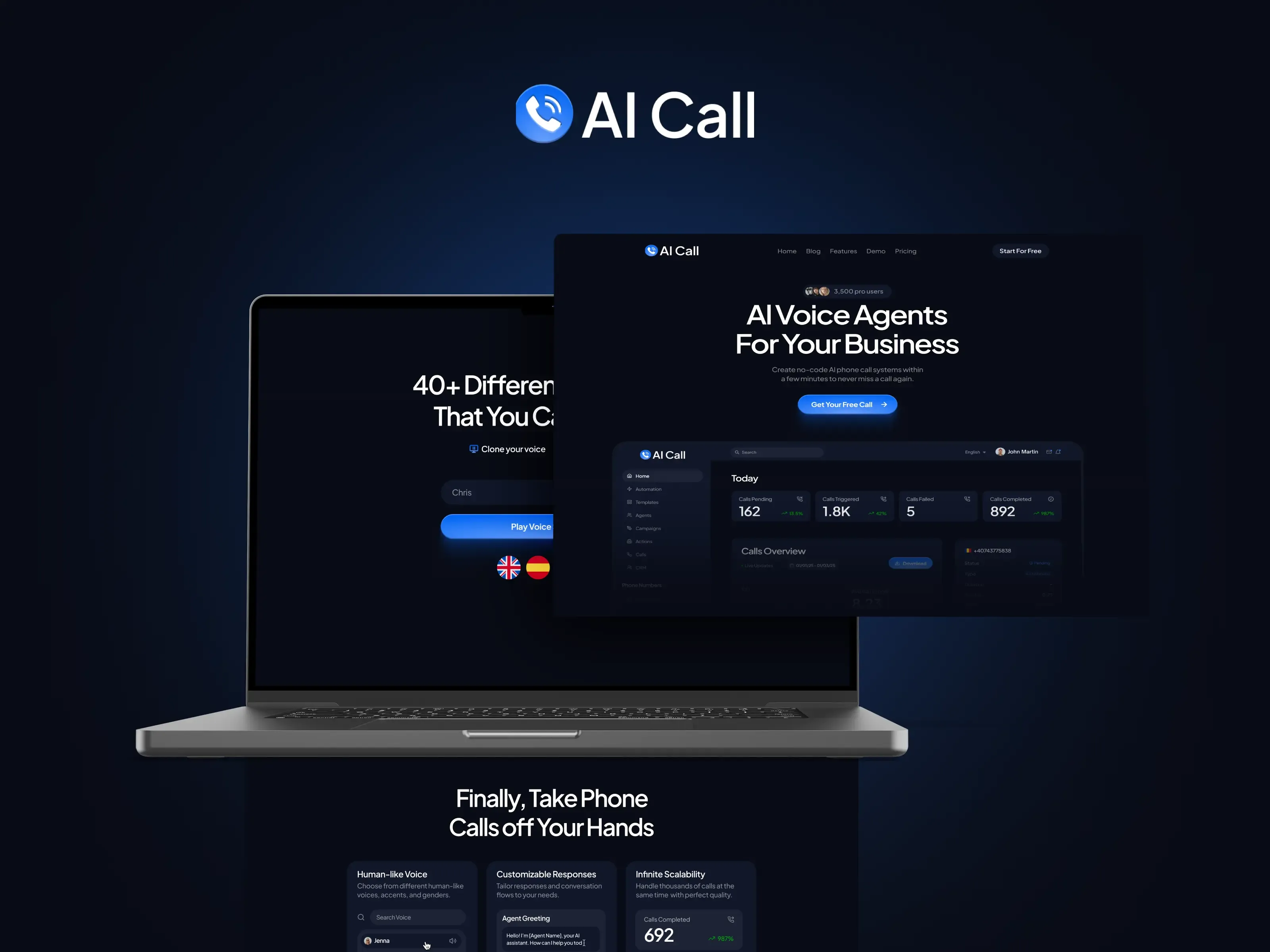 AI Call – AI Voice Agent Platform