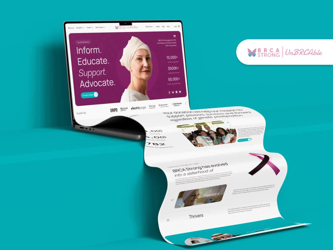 BRCA Strong – Support & Advocacy Website